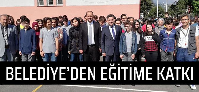 Belediye'den Eğitime Destek