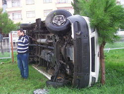 Kavaklı'da Kaza 2 Yaralı