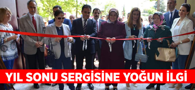 Öğrenme Şenliği ve Yıl Sonu Sergisine Yoğun İlgi
