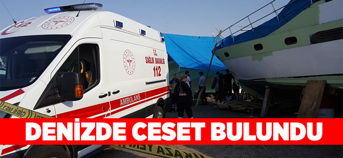 Denizde Erkek Cesedi Bulundu