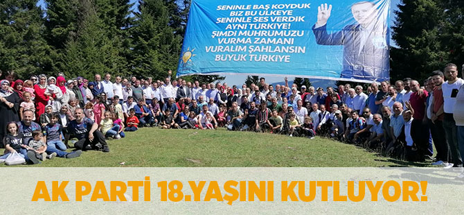 AK Parti 18.Yaşını Kutluyor