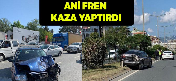 Akçaabat'ta Kaza
