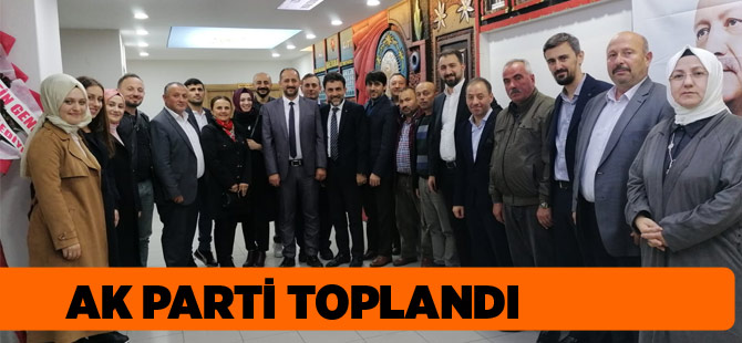 AK Parti Akçaabat'ta Olağan Yönetim Toplantısı Yapıldı