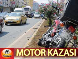 Motosiklet Öğrenciye Çarptı