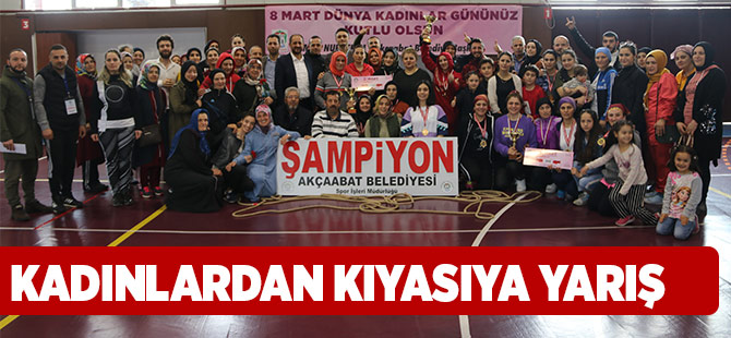 Kadınlardan Kıyasıya Yarış