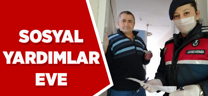 Sosyal Yardımlar Sahiplerine Ulaştırılıyor