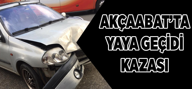 Akçaabat'ta Kaza 3 Yaralı