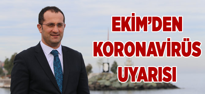 Ekim’den korona virüs uyarısı