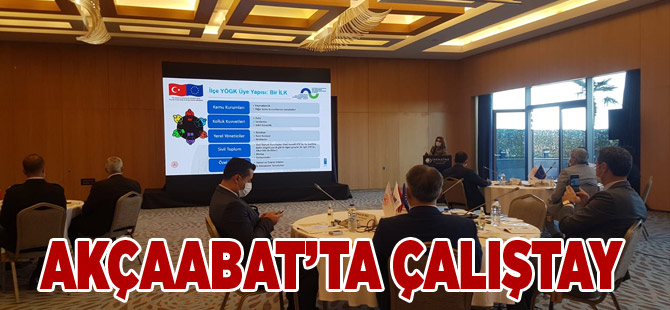 Akçaabat'ta Çalıştay