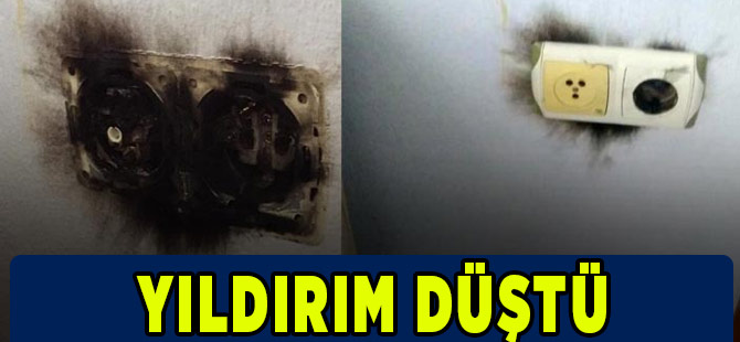 Yıldırım Evlere Düştü, Cihazlar Zarar Gördü