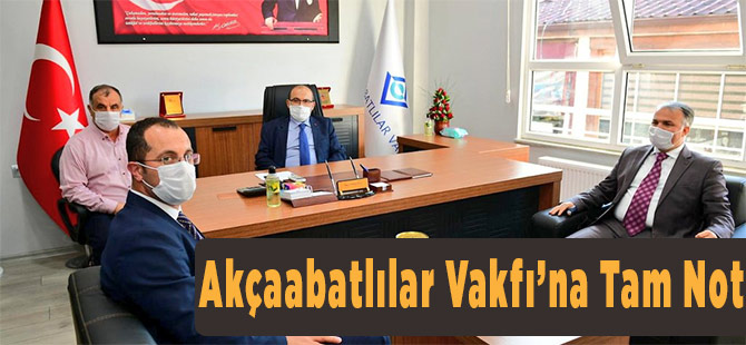 Vali’den Vakfa Ziyaret