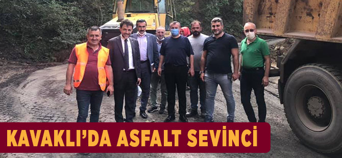 Kavaklı’ya asfalt