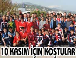 10 kasım Koşusu yapıldı