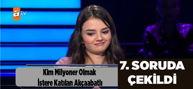 ATV'de Akçaabatlı Öğrenci Yarıştı