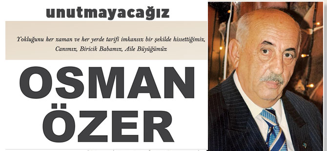 Unutmayacağız