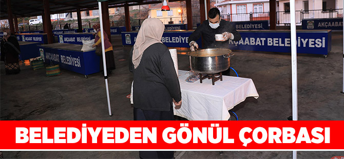 Belediyeden Gönül Çorbası