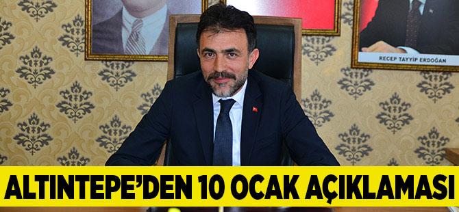 Altıntepe'den Gazeteciler Günü Mesajı
