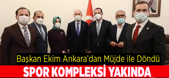 Ekim Ankara’dan Müjde ile Döndü