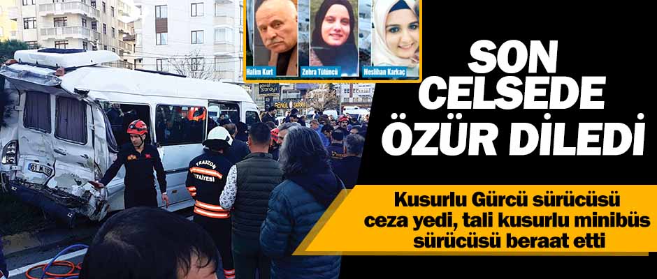 Özür Diledi, Beraat Etti