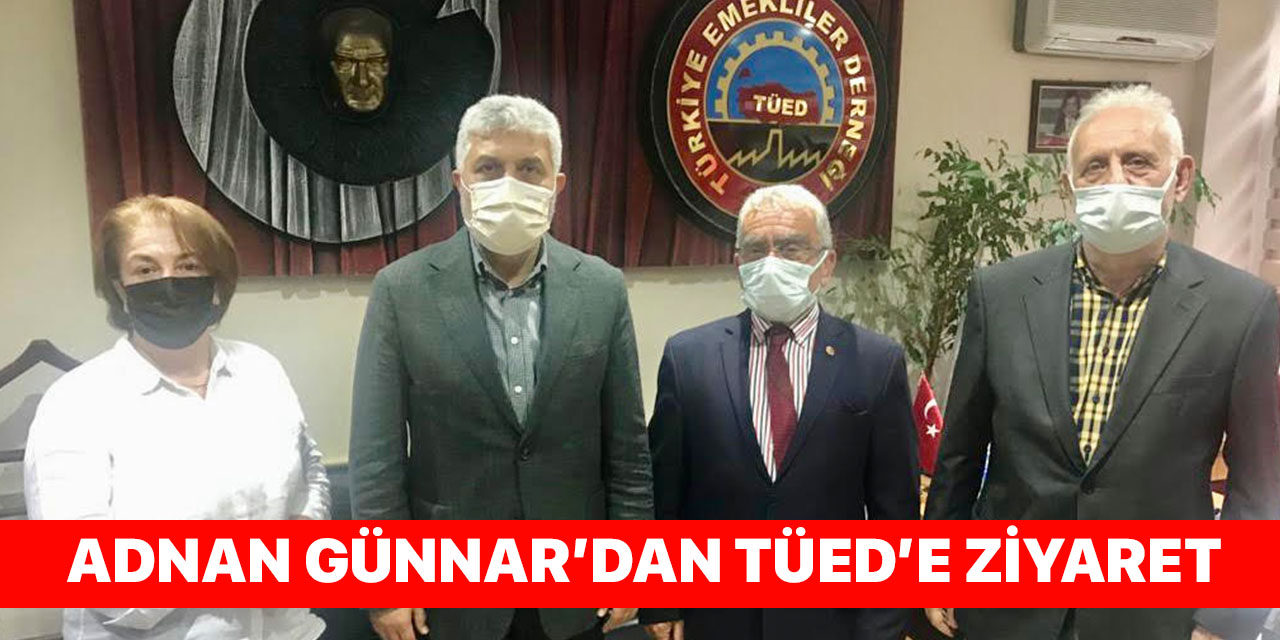 Adnan Günnar'dan TÜED'e Ziyaret