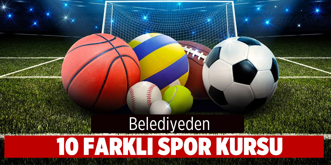 Belediyeden 10 Farklı Kurs