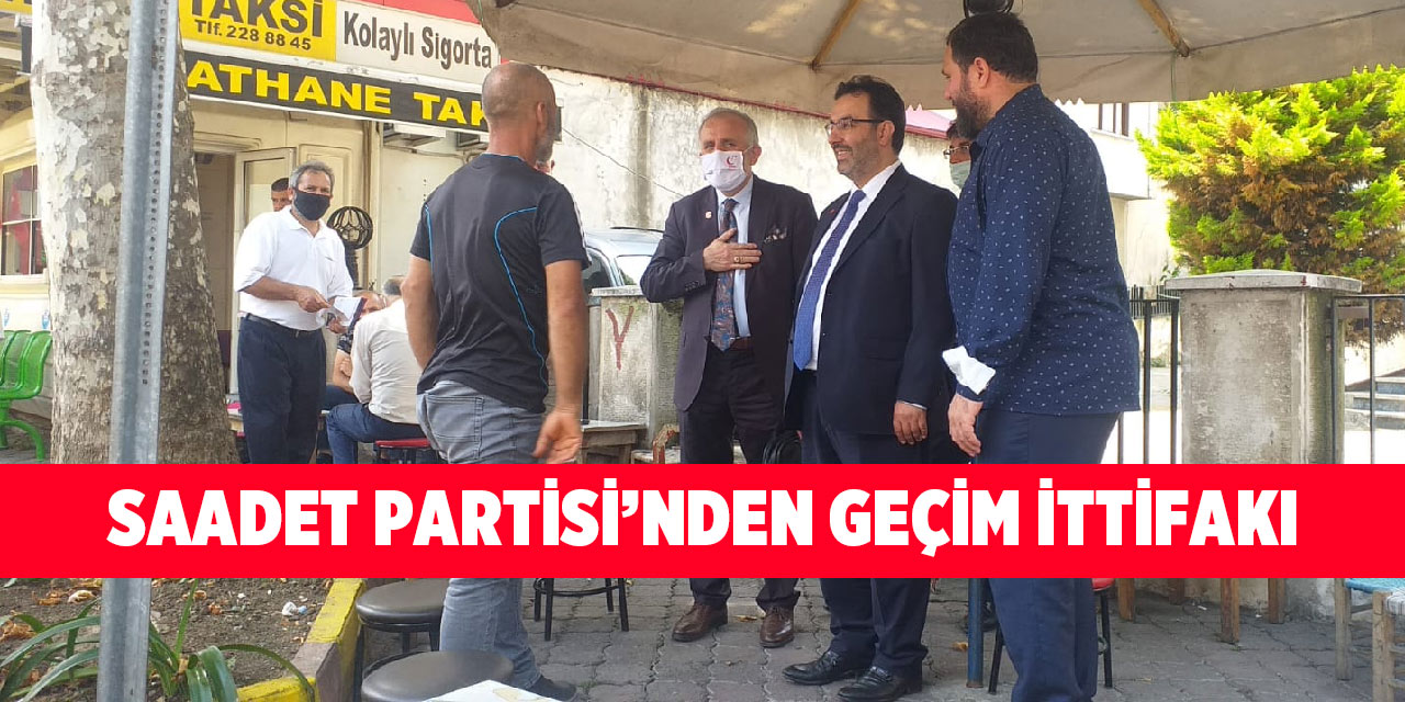 Saadet Partisi’nden Akçaabat Esnafına Ziyaret
