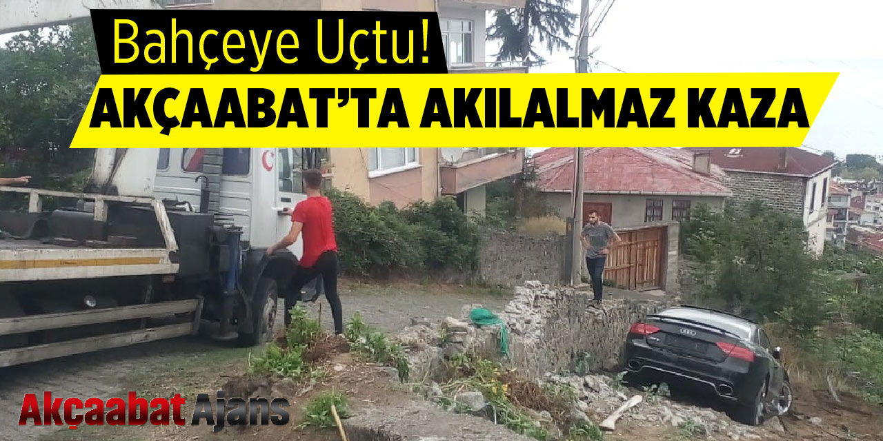 Akçaabat’ta Kaza!