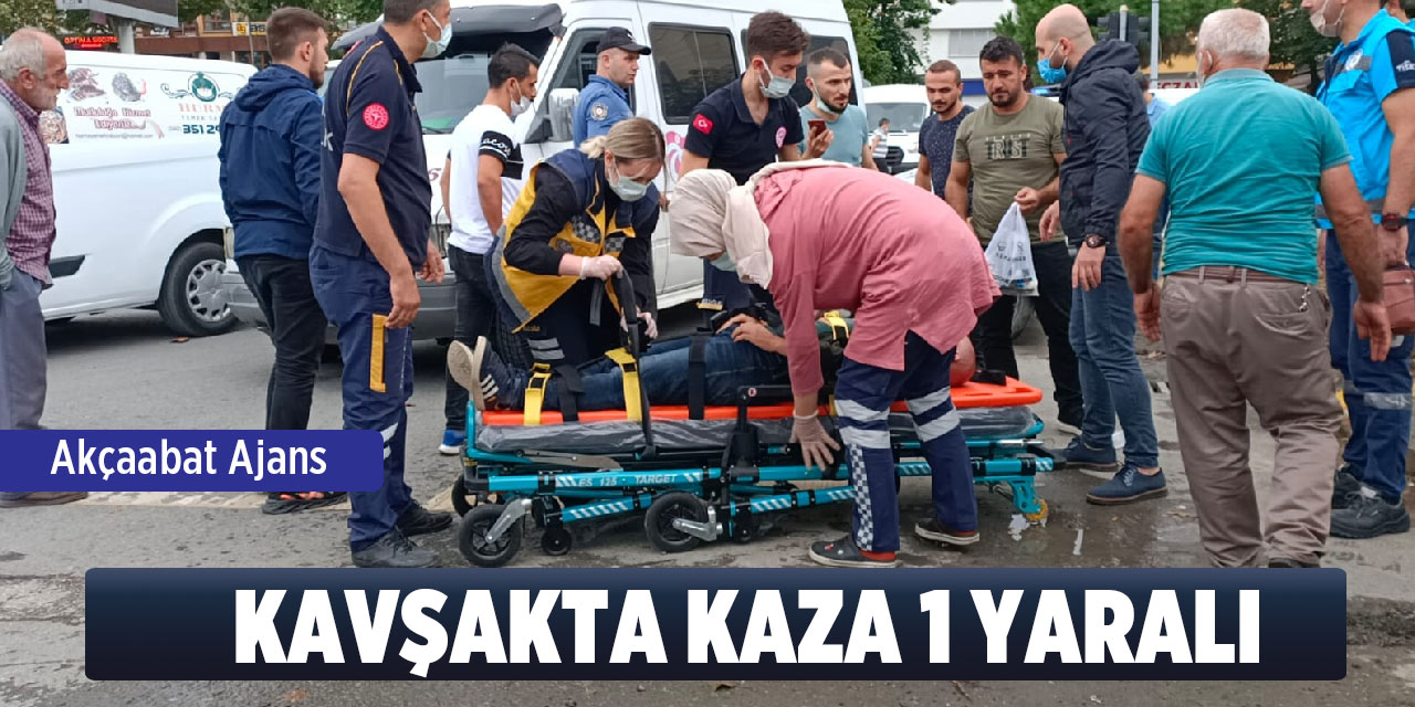 Akçaabat'ta Kaza