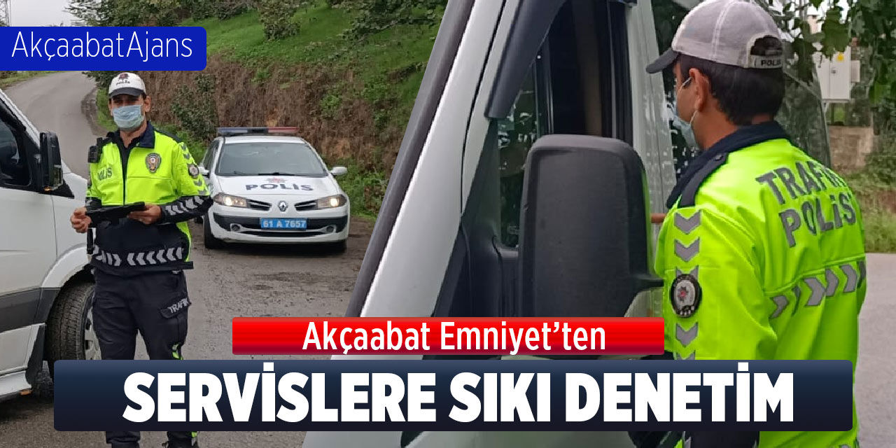 Okul servislerine sıkı denetim