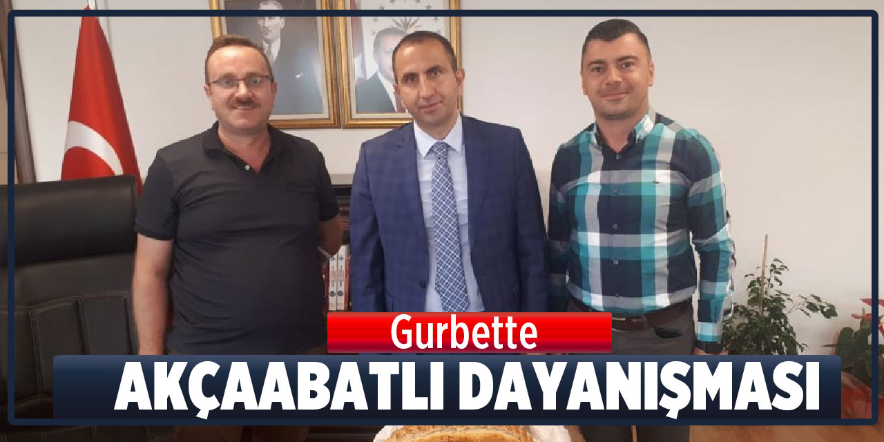 Gurbette Akçaabatlı Dayanışması