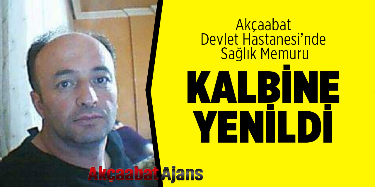 Sağlık Memuru Kalbine Yenildi