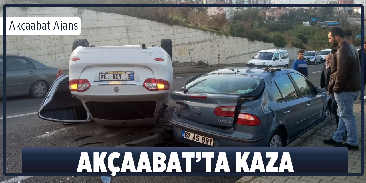 Akçaabat'ta Kaza