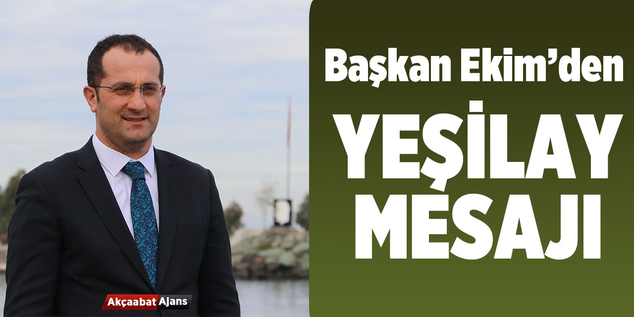 Ekim'den Yeşilay Kutlaması