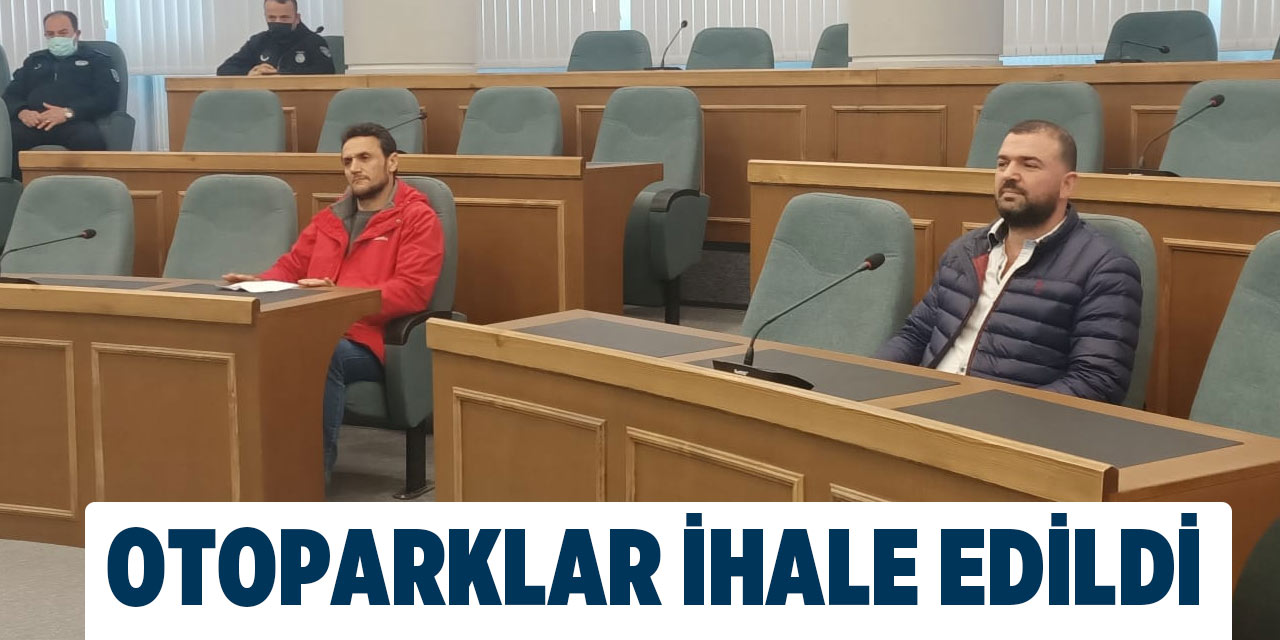 Otoparklar İhale Edildi