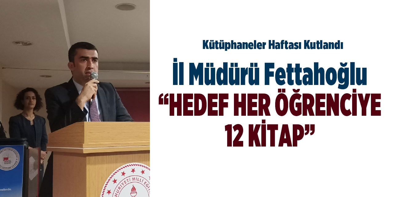 Kütüphaneler Haftası Kutlandı