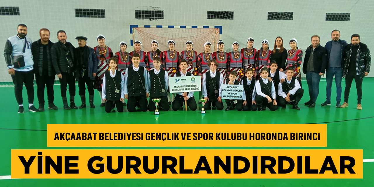 Halk Oyunlarında Yine Akçaabat