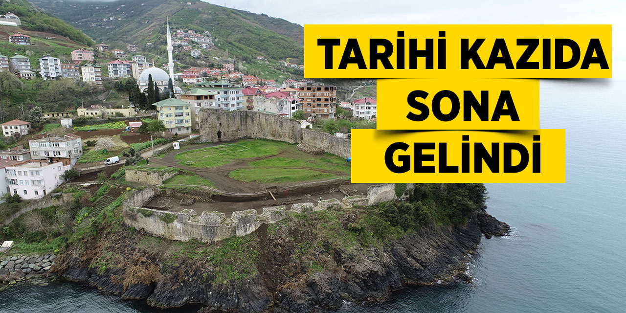 Kazı Çalışmalarında Sona Gelindi