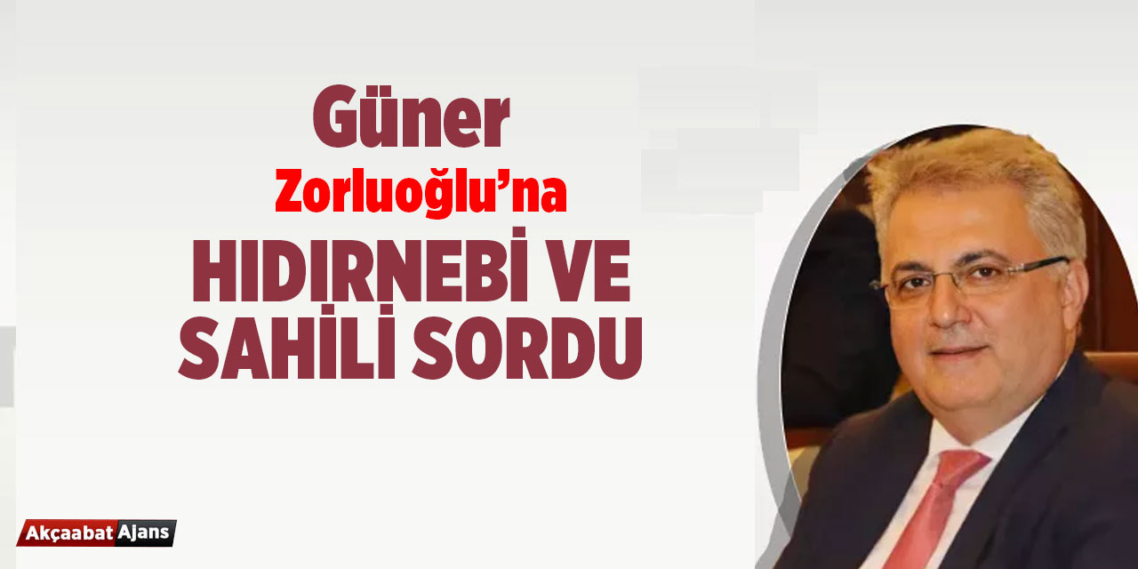 Güner'den Hıdırnebi'ye Dikkat