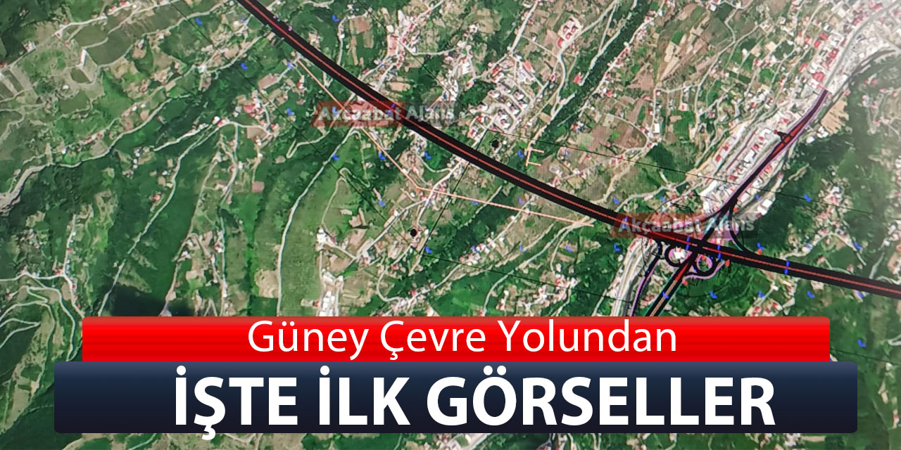 Güney Çevre Yolu'nda İlk Görseller