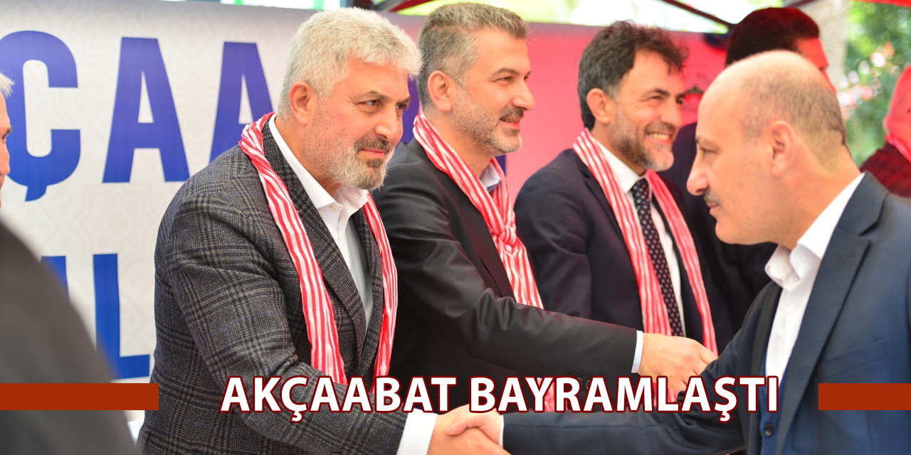 Akçaabat Bayramlaştı