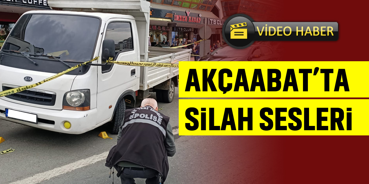 Akçaabat'ta Silah Sesleri