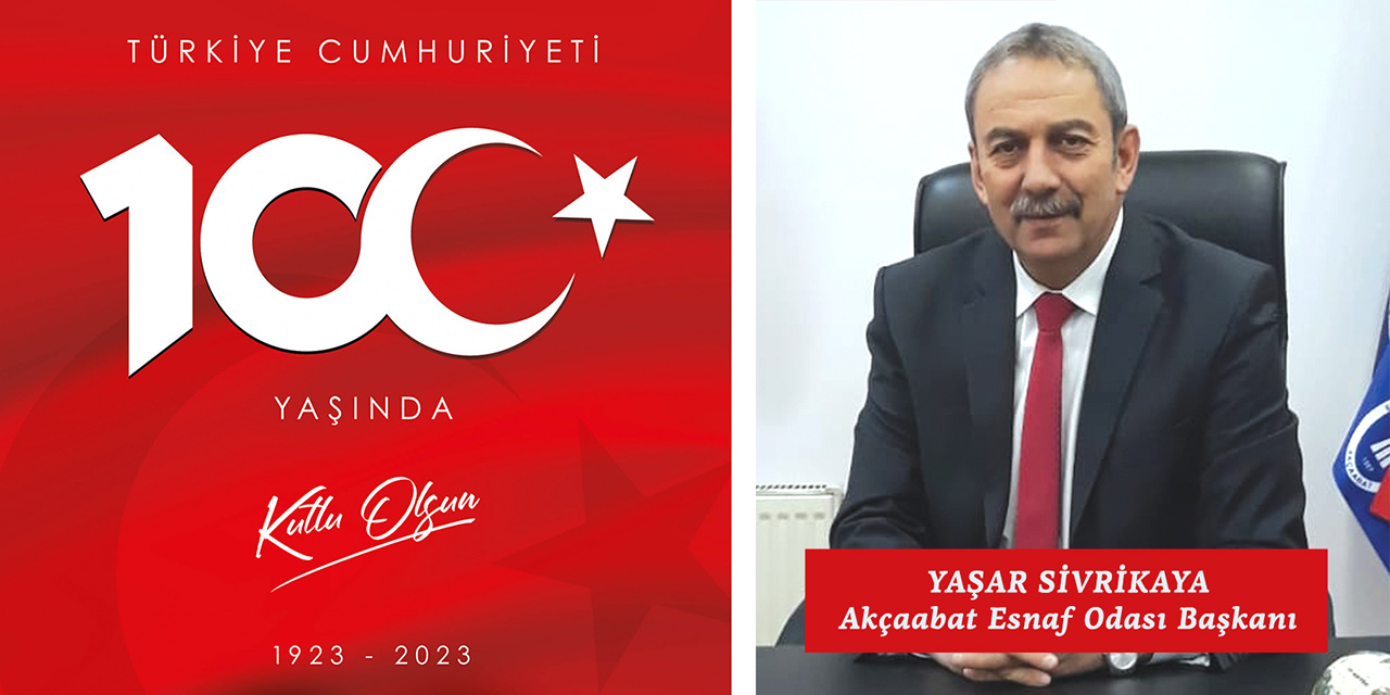 Sivrikaya'dan 100. Yıl Kutlaması