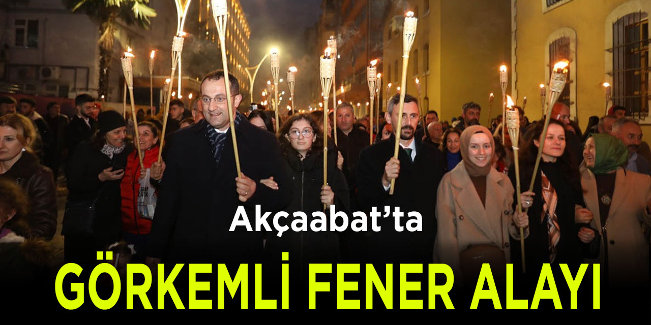Görkemli Fener Alayı