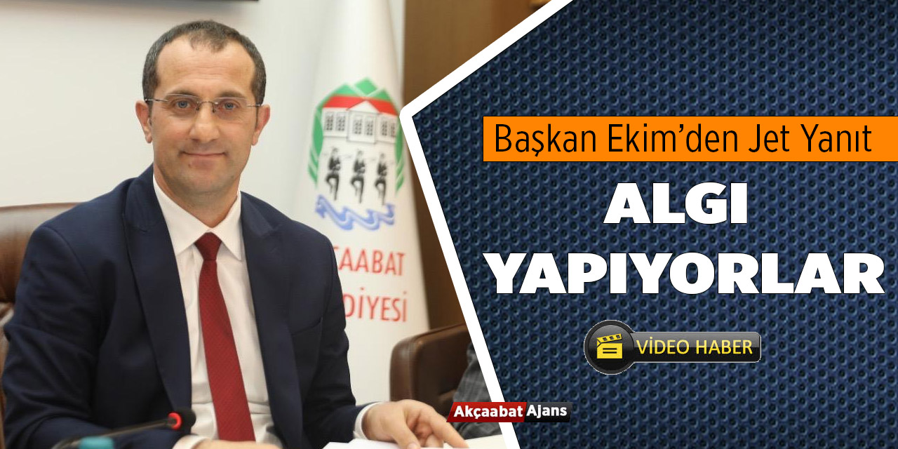 Başkan Ekim'den Jet Yanıt