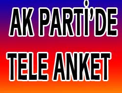 Genel Merkez Anket Yapıyor