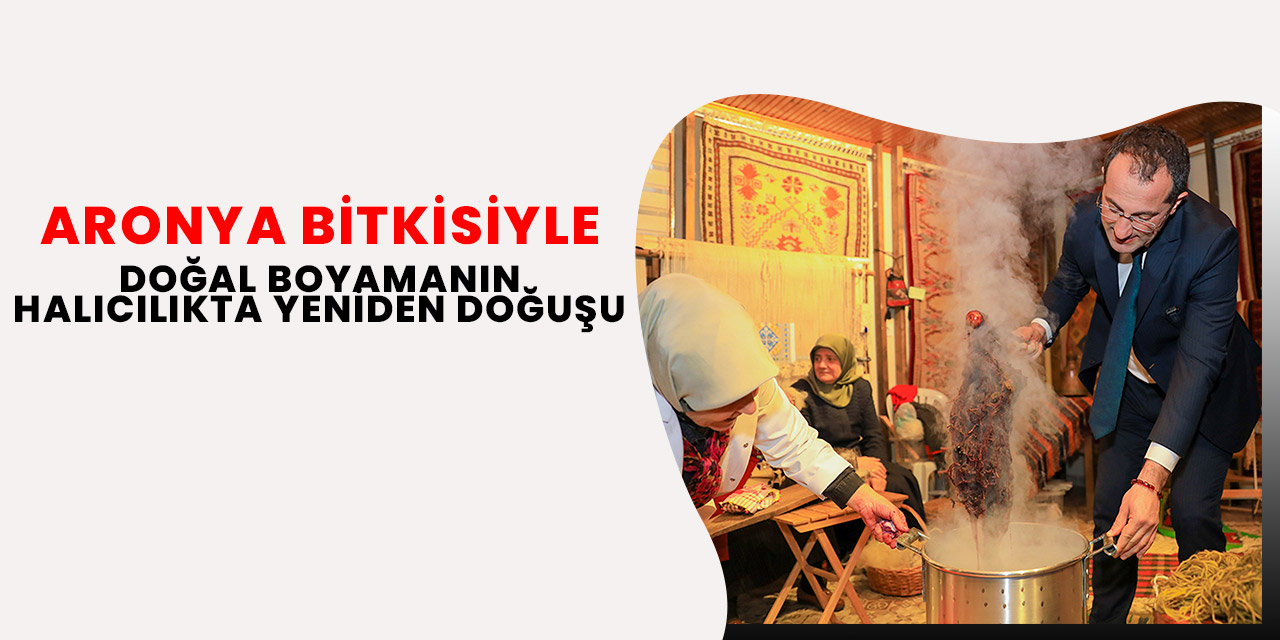 ARONYA BİTKİSİYLE DOĞAL BOYAMANIN HALICILIKTA YENİDEN DOĞUŞU