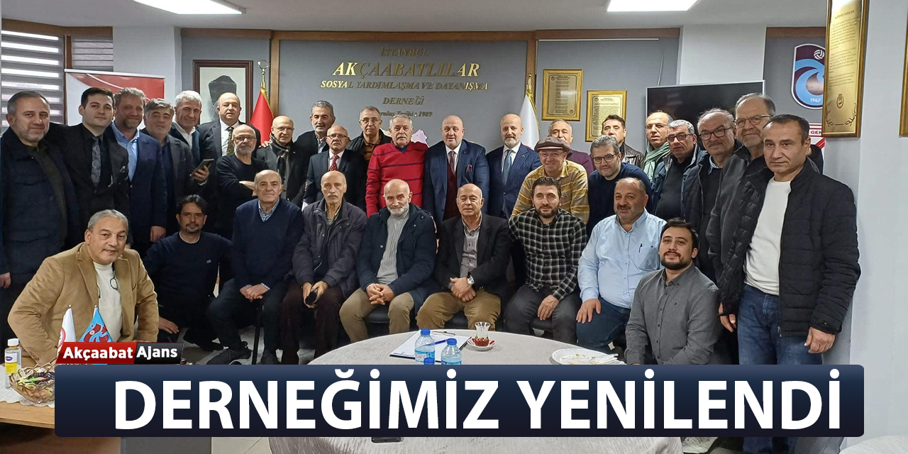 Derneğimiz Yenilendi