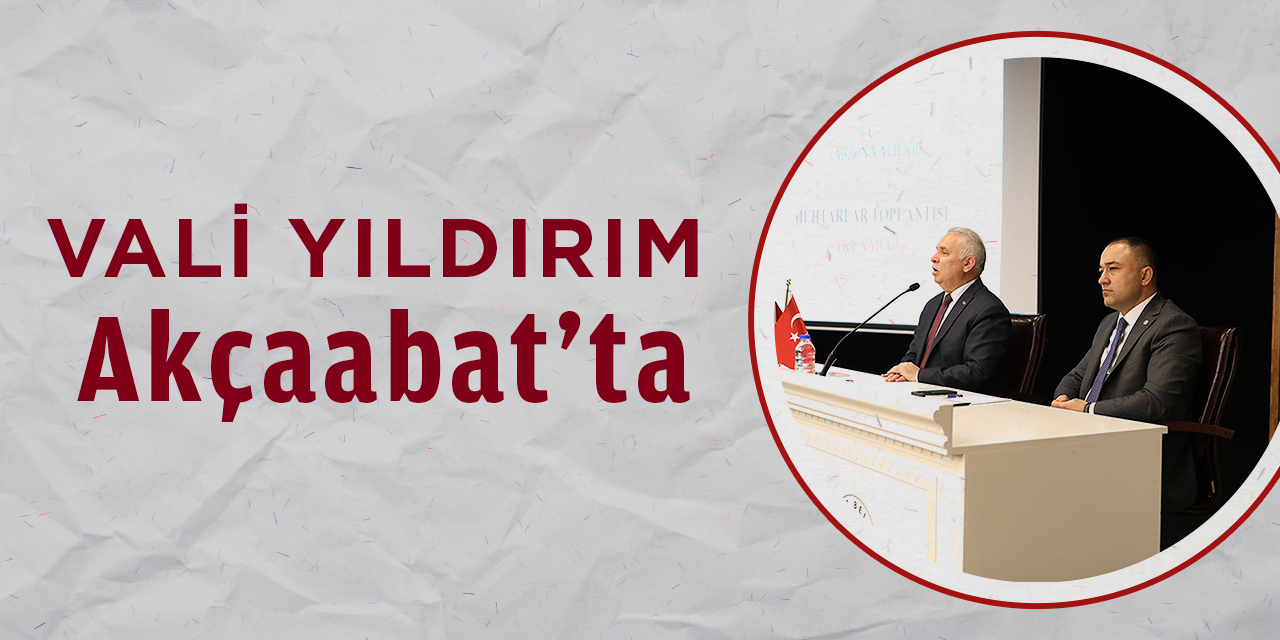 Vali Yıldırım Muhtarlarla Buluştu