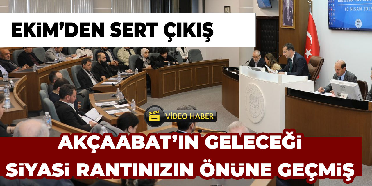 Akçaabat Belediye Meclisi’nde Gergin Anlar