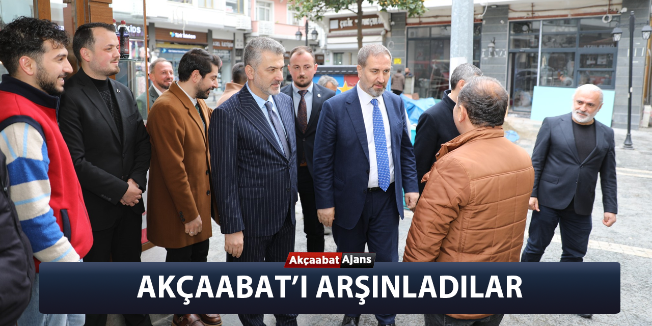 Akçaabat'ı Arşınladılar